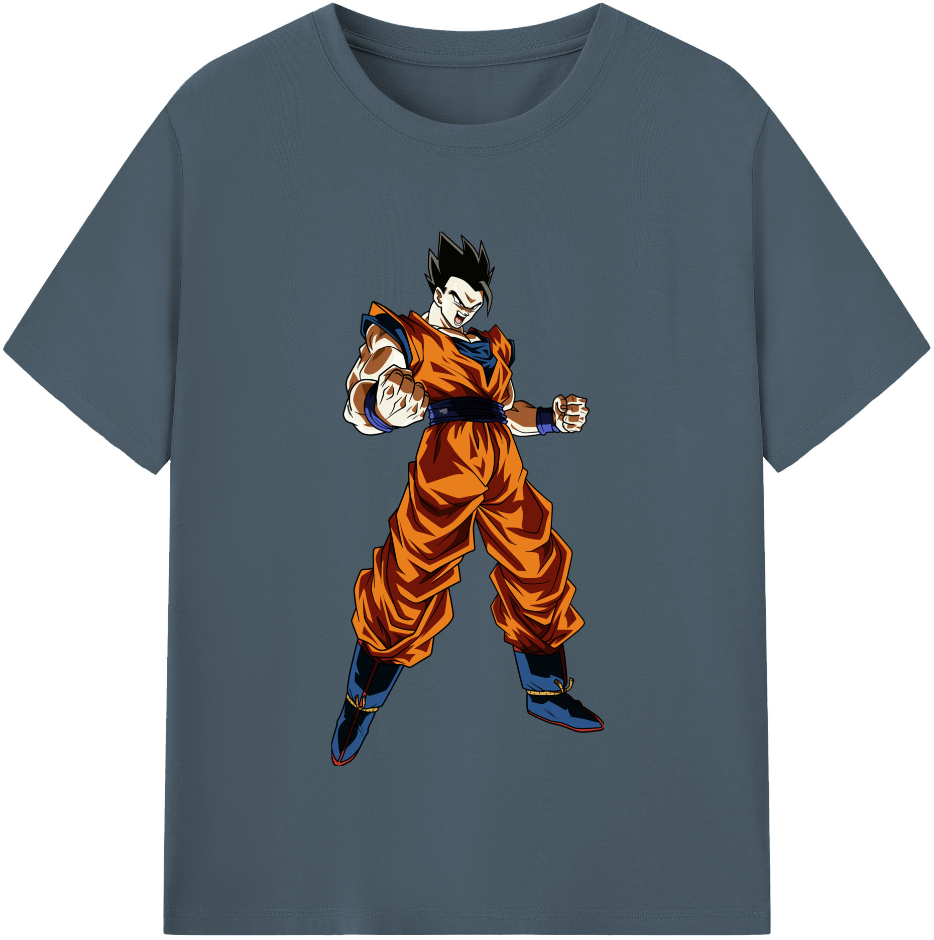 （画像用） ドラゴンボール 孫 悟飯（そんごはん）DRAGON BALL Son Gohan 綿100％半袖Tシャツ（フロントプリント）